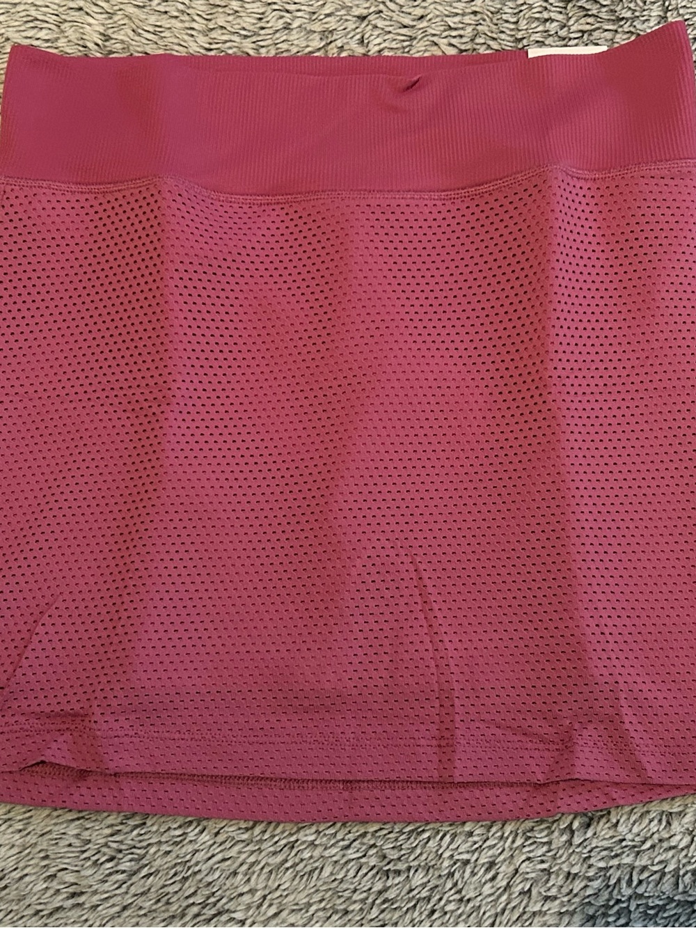 PINK Victoria's Secret seamless Athletic Skort in midnight mauve Pink Medium New